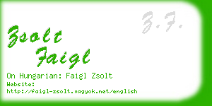 zsolt faigl business card